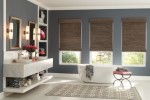 Pasadena Woven Wood Shades Installation